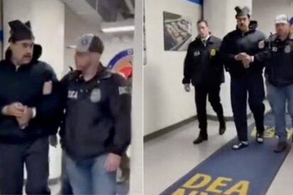 El dictador Maduro en las oficinas de la DEA en Nueva York