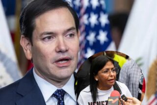 Marco Rubio y Delcy Rodríguez