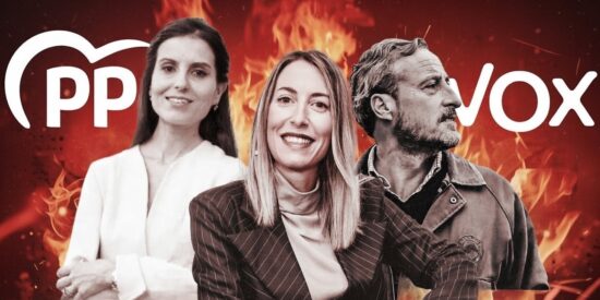 Montse Lluis, teledirigida por Kiko M&eacute;ndez Monasterio negocia en nombre de VOX con Mar&iacute;a Guardiola