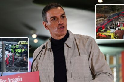 Pedro S&aacute;nchez y el accidente ferroviario en Adamuz. 
