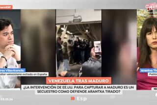 Un exiliado venezolano acaba con la activista chavista Arantxa Tirado y Pilar Losantos la remata con una simple pregunta