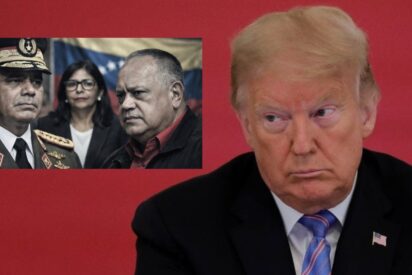 Padrino, Delcy, Cabello y Trump