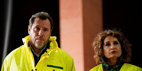 Los ministros socialistas Puente y Montero