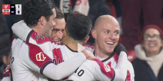 Isi y el Rayo Vallecano.