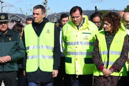 Pedro S&aacute;nchez, &Oacute;scar Puente y Mar&iacute;a Jes&uacute;s Montero.