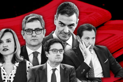 Sánchez y la cuadrilla del PSOE