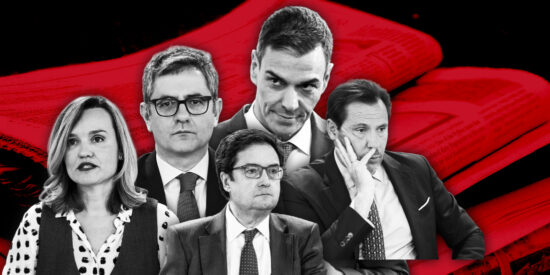 Sánchez y la cuadrilla del PSOE