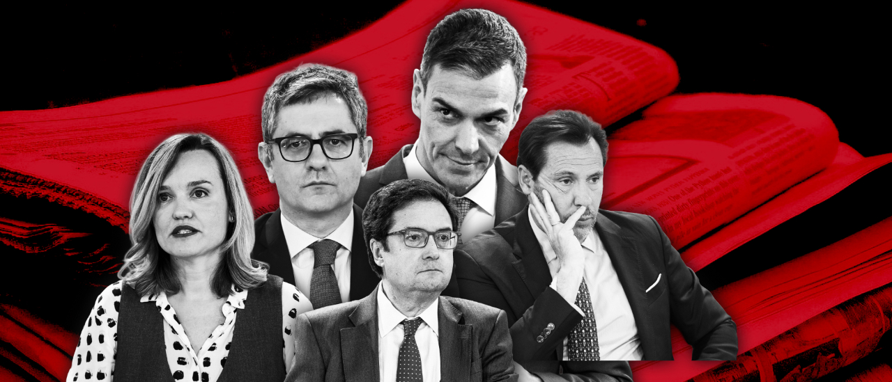 Sánchez y la cuadrilla del PSOE