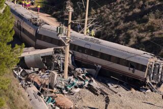 Tren Alvia siniestrado.