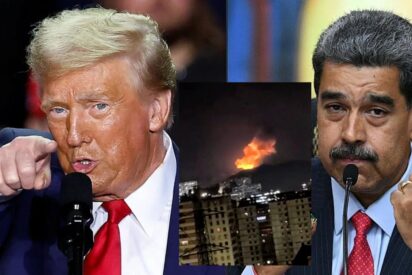 Trump vs Maduro y bombardeo en Caracas