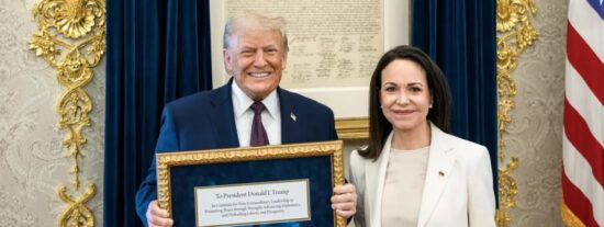Trump y María Corina Machado, en la Casa Blanca