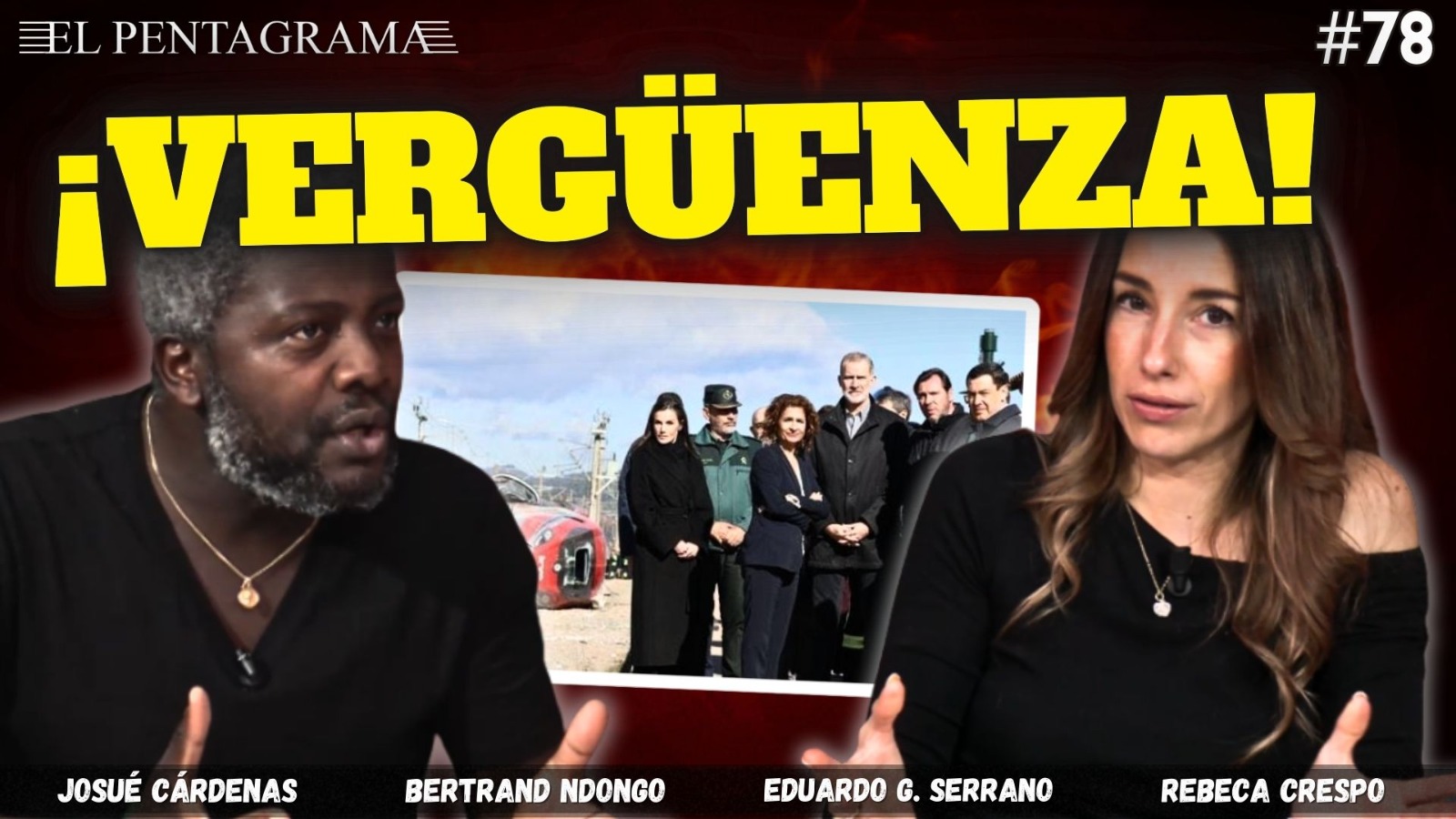 Estallamos con la foto de la vergüenza en Adamuz: «¡Es fiel reflejo de España!» 