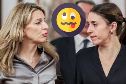 Yolanda Díaz (SUMAR) e Irene Montero (PODEMOS)