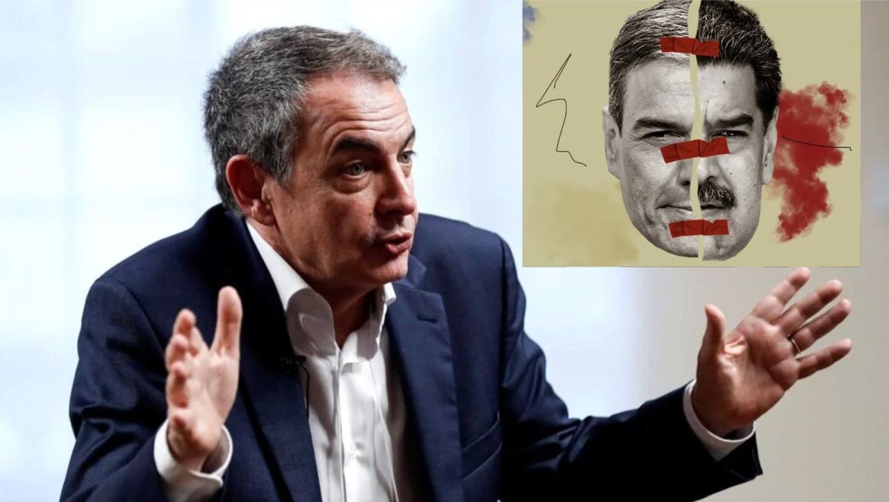 Zapatero, Sánchez y Maduro