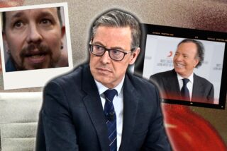 Alfonso Serrano saca a pasear al &lsquo;azotador&rsquo; Pablo Iglesias despu&eacute;s del linchamiento de la izquierda a Julio Iglesias