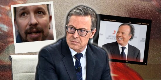 Alfonso Serrano saca a pasear al &lsquo;azotador&rsquo; Pablo Iglesias despu&eacute;s del linchamiento de la izquierda a Julio Iglesias