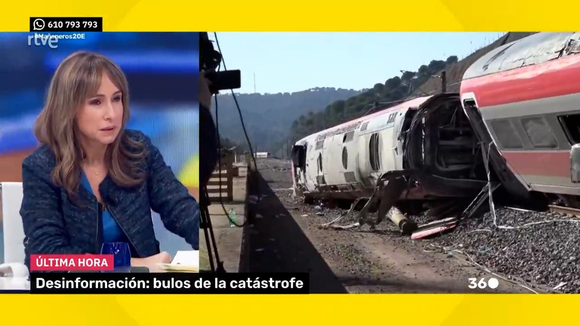 Palos a Javier Ruiz en TVE por llevar de tertuliana a la hermana de la imputada Pardo de Vera, expresidenta de Adif