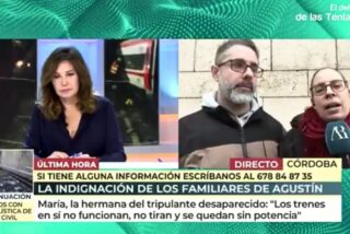 Una familiar de una v&iacute;ctima de Adamuz estalla de indignaci&oacute;n: &laquo;&iexcl;A m&iacute; hermano lo mataron!&raquo;