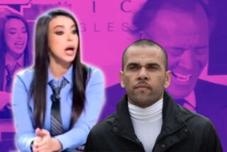 Sarah Santaolalla se busca una demanda por llamar violador a Dani Alves a cuenta del esc&aacute;ndalo con Julio Iglesias