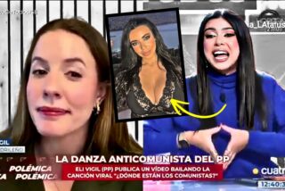 Elisa Vigil y Sarah Santaolalla