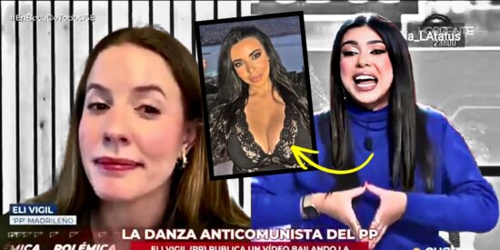 Elisa Vigil y Sarah Santaolalla