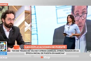Joaqu&iacute;n Manso estalla contra &Oacute;scar Puente por calificar de bulo una informaci&oacute;n sobre Adamuz que despu&eacute;s reconoci&oacute;: &laquo;&iexcl;Irresponsable!&raquo;