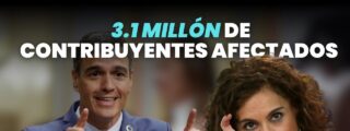 3,1 millones de contribuyentes afectados