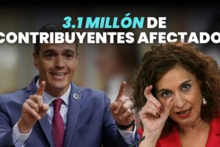 3,1 millones de contribuyentes afectados