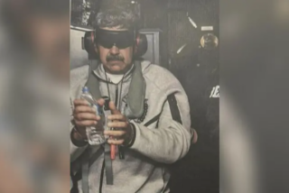 Maduro detenido por militares estadounidenses.