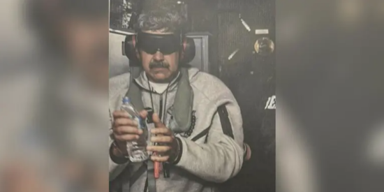 Maduro detenido por militares estadounidenses.