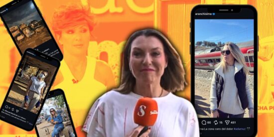 Lluvia de palos a una reportera de Sonsoles por su postureo en Adamuz&hellip; &iexcl;y no es la primera vez!