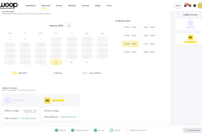 Woop x Alcampo: una alianza para transformar las entregas