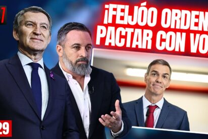 Feij&oacute;o se cae del caballo y ordena a sus barones hacer frente com&uacute;n con VOX para acabar con S&aacute;nchez