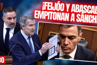 Abascal y Feij&oacute;o empitonan a S&aacute;nchez por burlarse de las v&iacute;ctimas de Adamuz