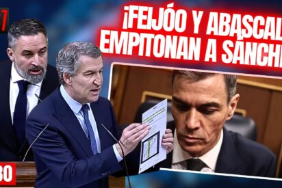 Abascal y Feij&oacute;o empitonan a S&aacute;nchez por burlarse de las v&iacute;ctimas de Adamuz