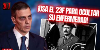 El cadav&eacute;rico Pedro S&aacute;nchez &lsquo;resucita&rsquo; el 23F para no dar explicaciones sobre su enfermedad