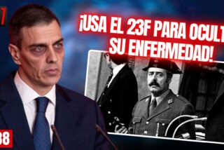 El cadav&eacute;rico Pedro S&aacute;nchez &lsquo;resucita&rsquo; el 23F para no dar explicaciones sobre su enfermedad