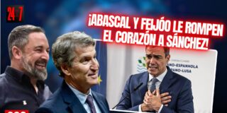 Abascal y Feij&oacute;o rompen el coraz&oacute;n a S&aacute;nchez con el acuerdo PP-VOX