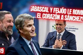 Abascal y Feij&oacute;o rompen el coraz&oacute;n a S&aacute;nchez con el acuerdo PP-VOX