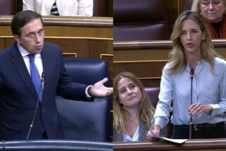 Jos&eacute; Manuel Albares y Cayetana &Aacute;lvarez de Toledo.