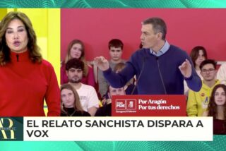 Ana Rosa Quintana y Pedro S&aacute;nchez.