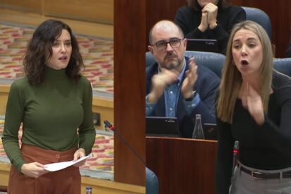 Isabel D&iacute;az Ayuso y Mar Espinar.