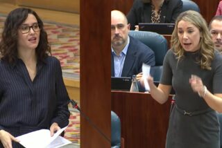 Isabel D&iacute;az Ayuso y Mar Espinar.