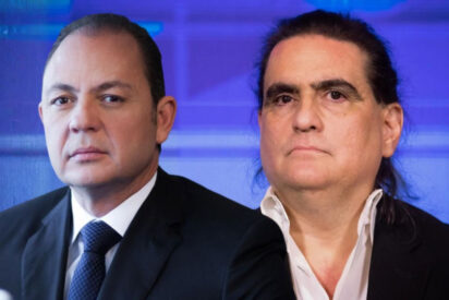 Alex Saab y Raúl Gorrín