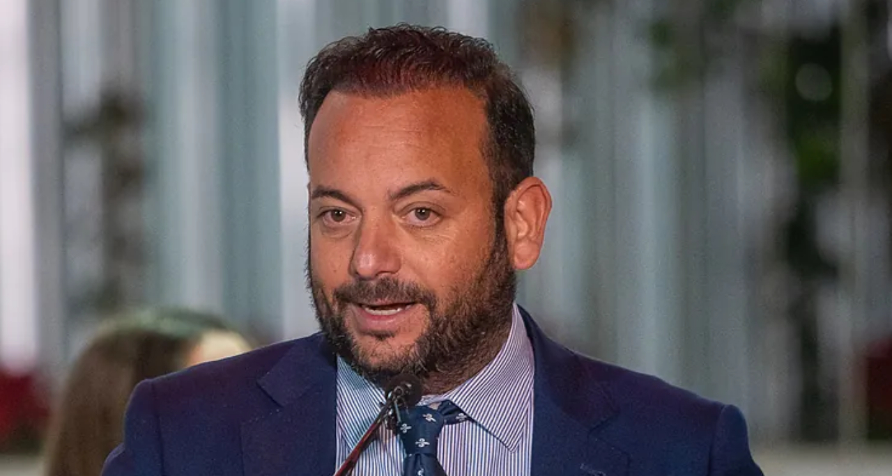 El alcalde socialista de La Algaba, Diego Manuel Agüera