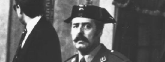 El teniente coronel Tejero durante el 23-F