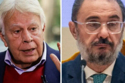 Felipe González y Javier Lambán