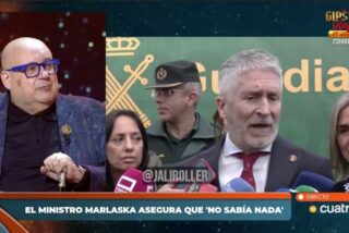 Miquel Gim&eacute;nez y Fernando Grande-Marlaska.