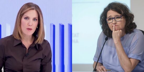 Silvia Intxaurrondo y M&oacute;nica Oltra.