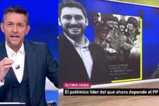 Javier Ruiz llamando nazi a Alejandro Nolasco.